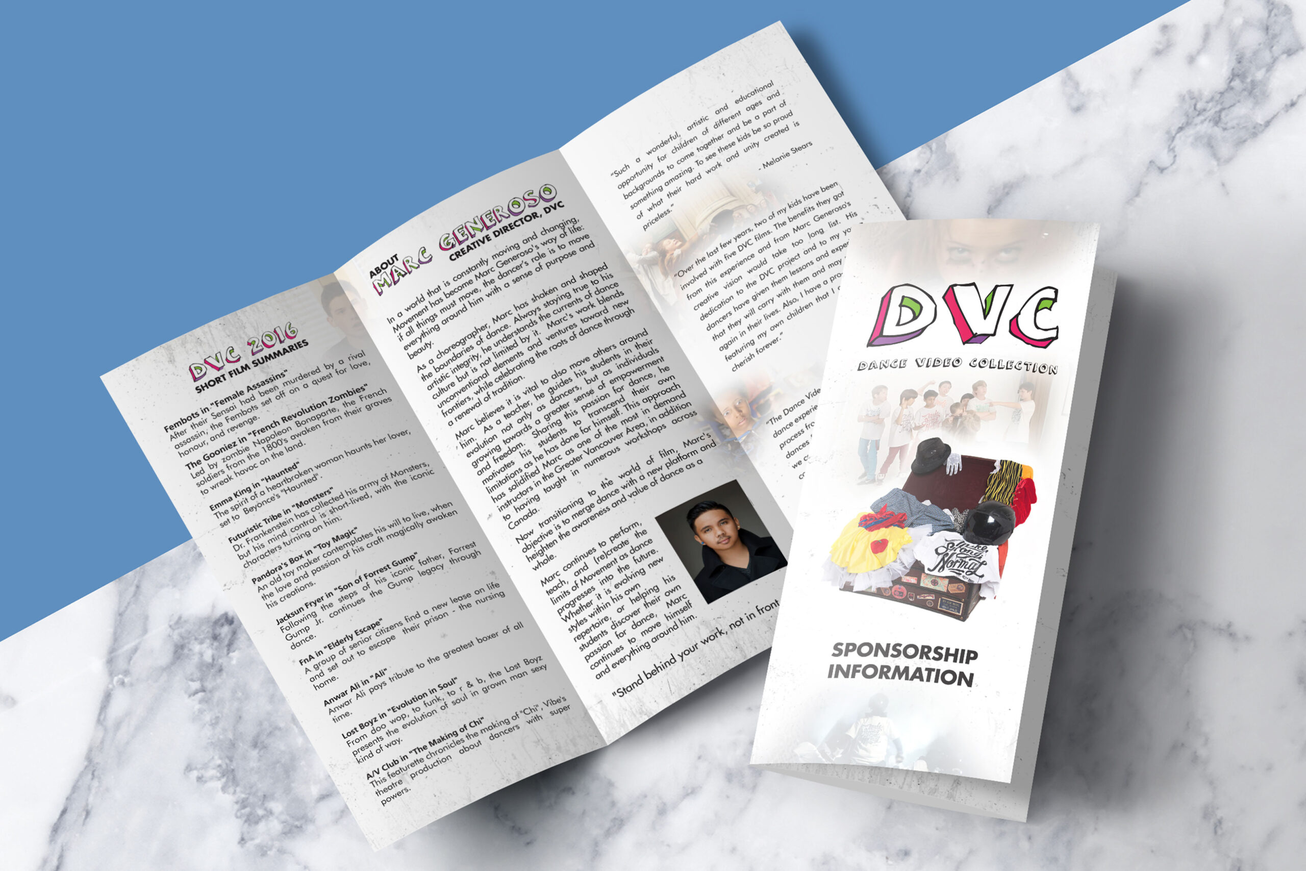 Tri-fold Brochure Mock Up